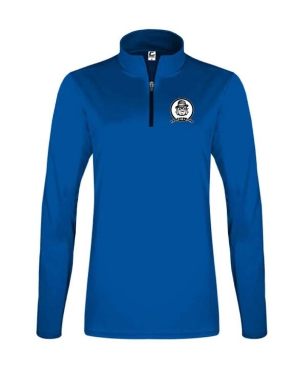 Women Quarter zip long sleeves